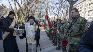 освекаване бойни знамена Стара Загора