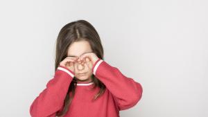 деца очи момиче