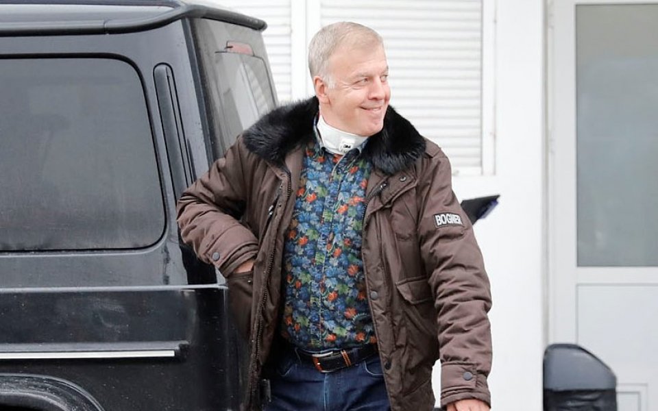 Собственикът на Левски Наско Сираков се появи на първата тренировка