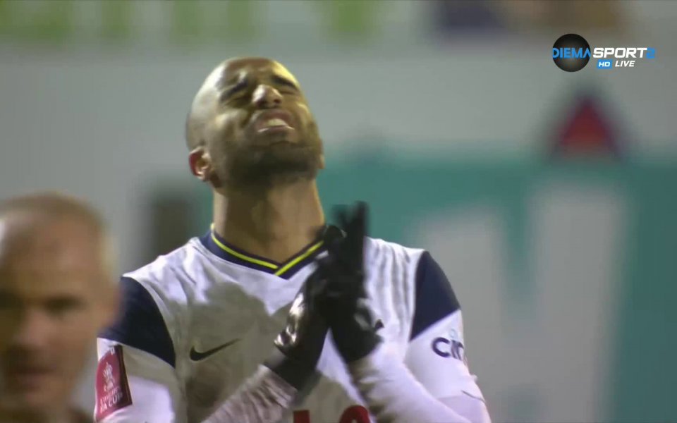 Марийн - Тотнъм 0:4 /първо полувреме/ function showNative(obj) { setTimeout(function