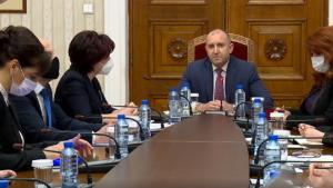 Румен Радев консултации ГЕРБ
