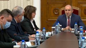 Румен Радев консултации БСП