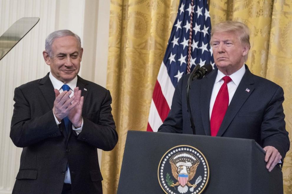 Израелският премиер махна от профила си снимка редом до Тръмп в Белия дом
