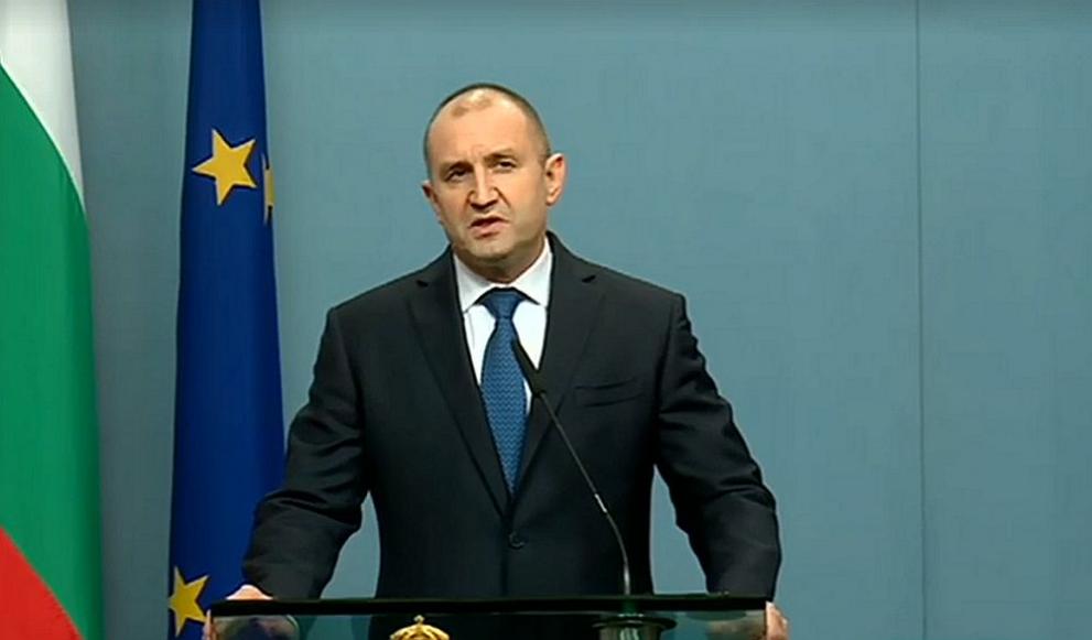 Bulgaria's President Rumen Radev pays homage to victims of Holocaust