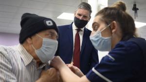 Англия ваксиниране