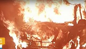 Перник запалени автомобили