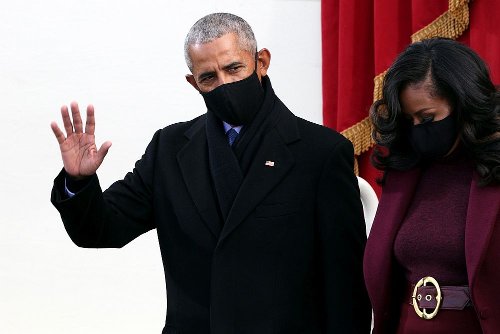 Барак Обама и Мишел Обама