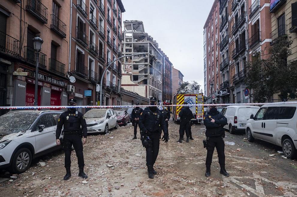 При експлозията на ул. Толедо в Мадрид загинаха четирима души, сред тях и българин