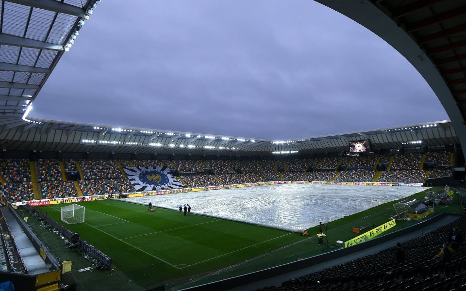 Отборите на Удинезе и Интер се изправят един срещу друг