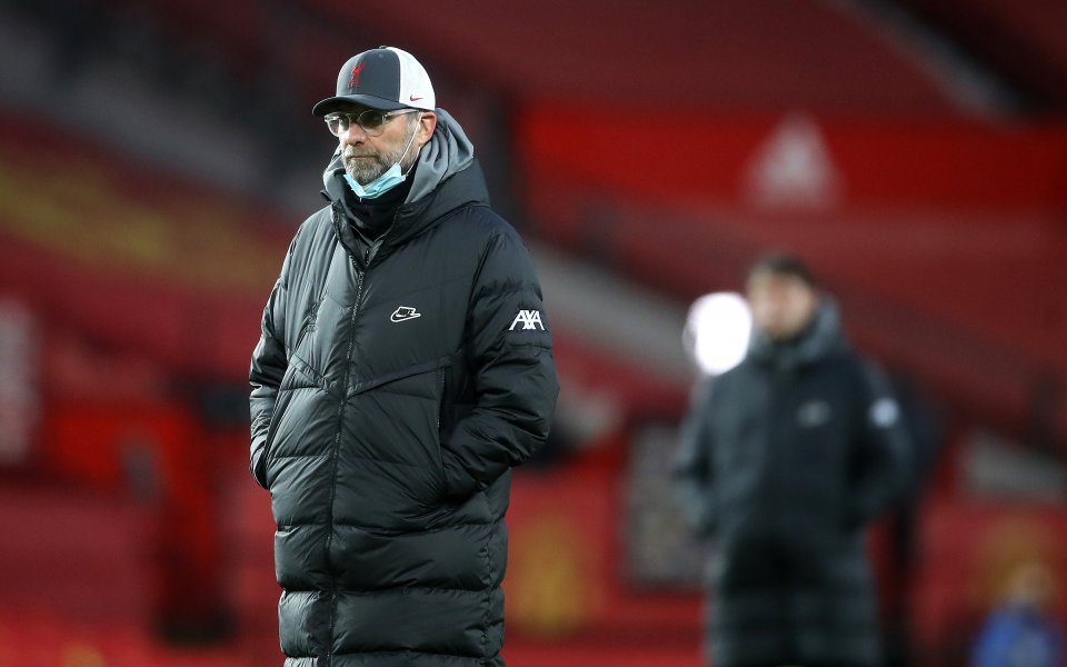 Мениджърът на Ливърпул Юрген Клоп не скри разочарованието си след