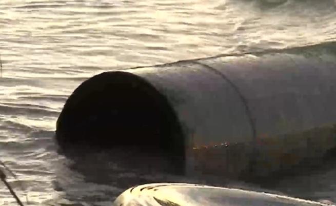 Aвария с тръбопровод за отпадни води във Варненското езеро