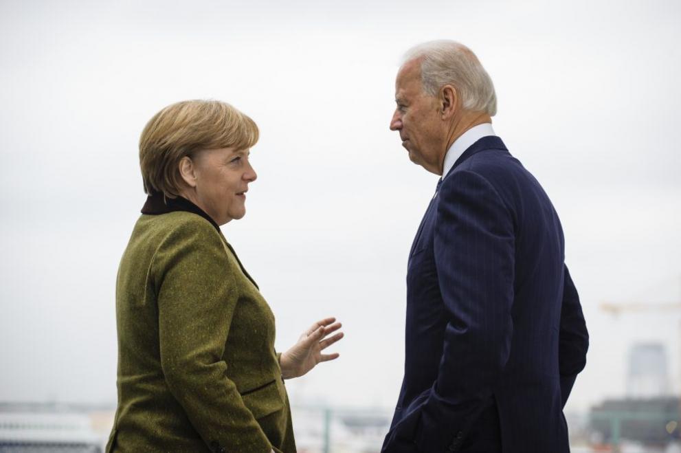 Ангела Меркел и Джо Байдън се познават добре от времето, когато той бе вицепрезидент