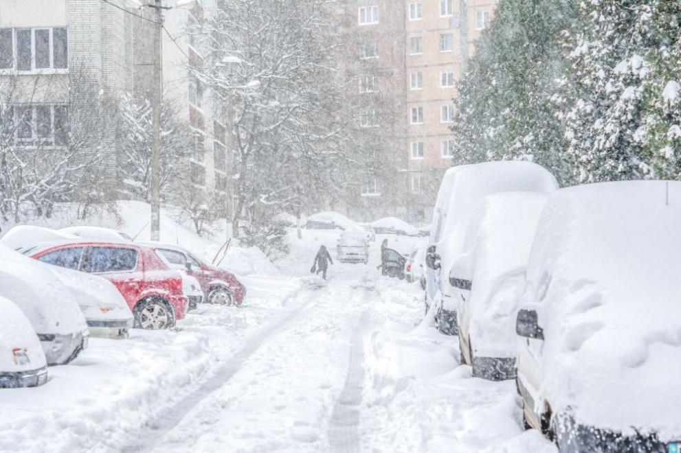 От градовете у нас най-много сняг натрупа днес в Разград - почти 30 см е снежната покривка