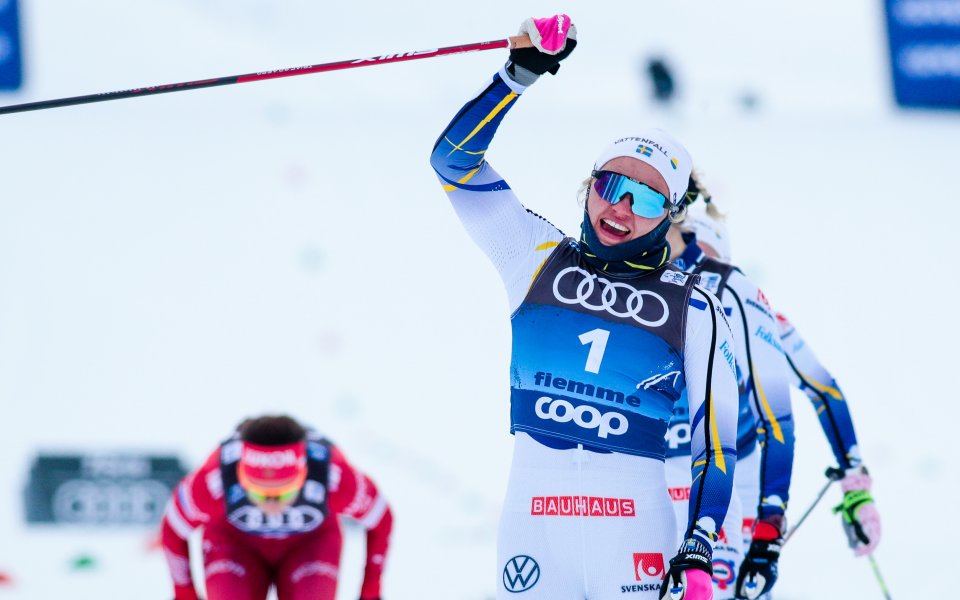 Намиращата се в добра форма в ски-бягането шведка Лин Сван