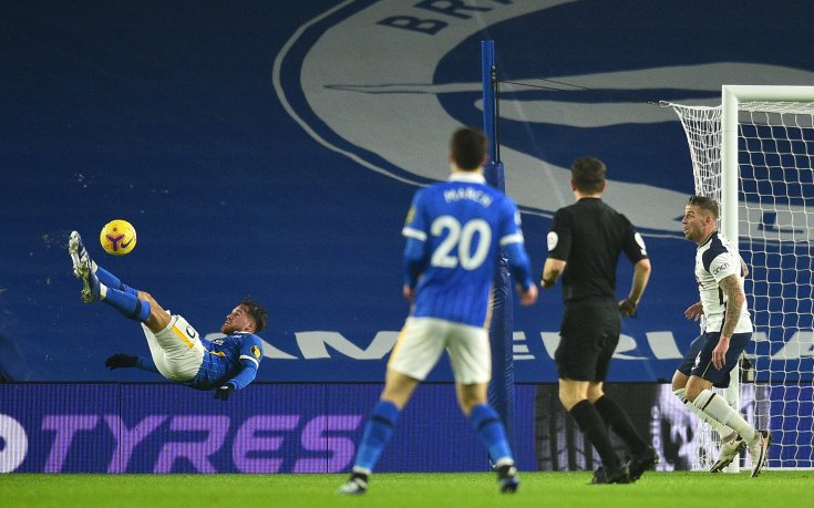 Брайтън шокира Тотнъм, Кейн липсва