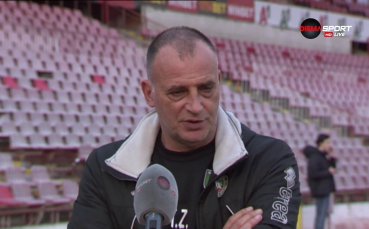 Наставникът на Ботев Враца Антони Здравков даде мнението си след