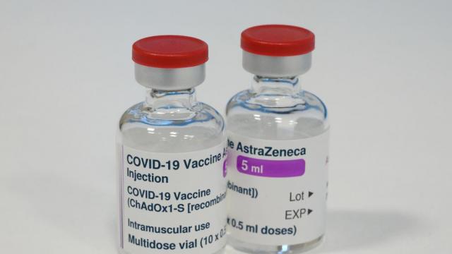 Художник направи стъклена скулптура на ваксината на AstraZeneca (СНИМКИ/ВИДЕО)