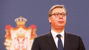 Президентът на СърбияАлександър Вучич каза днес че е разговарял с