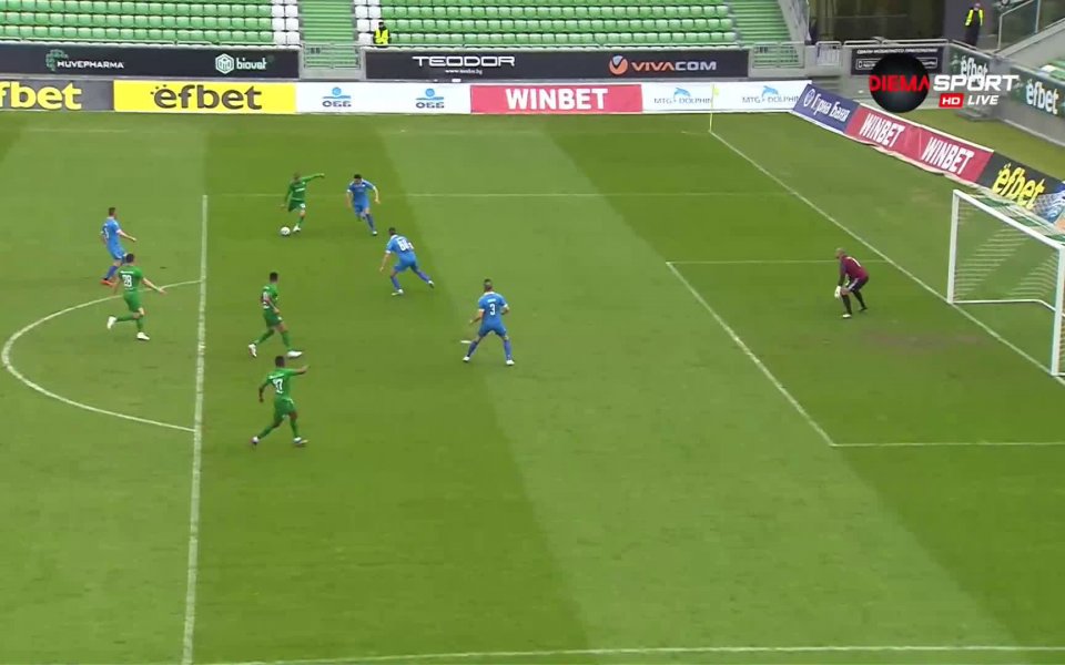 След точно час игра Кешеру направи резултата 3:1, след като