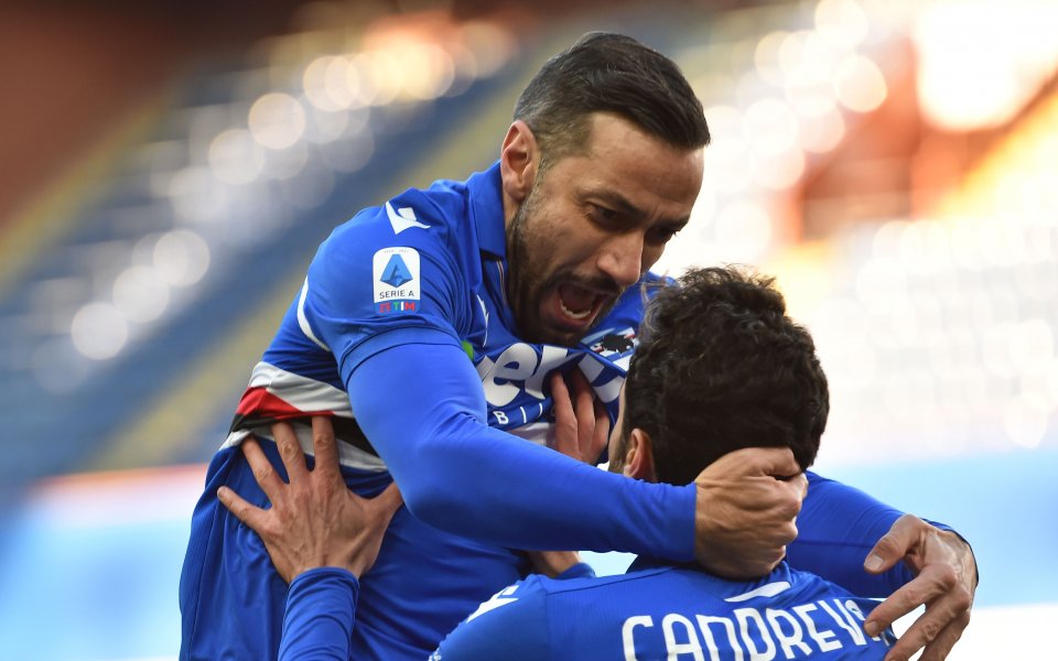 Сампдория постигна важен успех над Фиорентина с 2:1 в мач