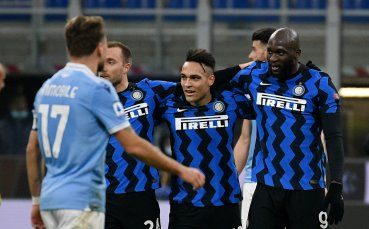 Интер победи Лацио с 3 1 в мач от 22 ия кръг на Серия