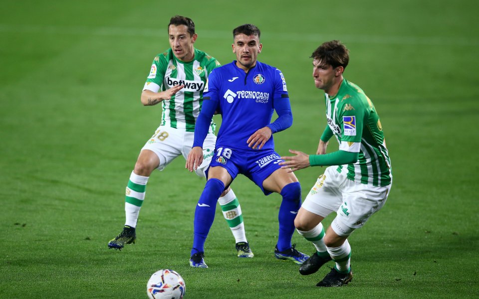 Отборът на Бетис записа минимална победа като домакин на Хетафе