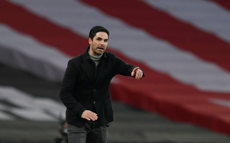 Мениджърът на Арсенал Микел Артета определи двубоя срещу Бенфика от