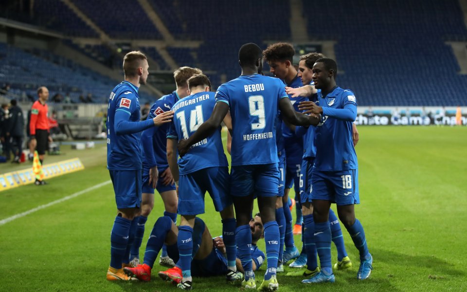 Отборът на Хофенхайм разгроми гостуващия Вердер Бремен с 4:0 в