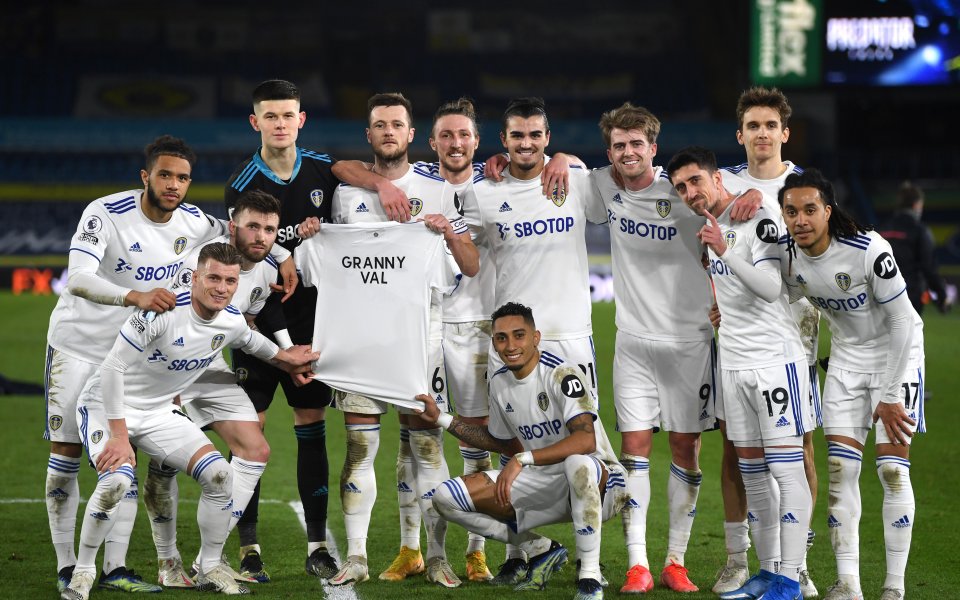 Лийдс посвети победата над Саутхемптън на бабата на един от