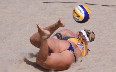 Една от най разпознаваемите двойки в плажния волейбол германките Карла