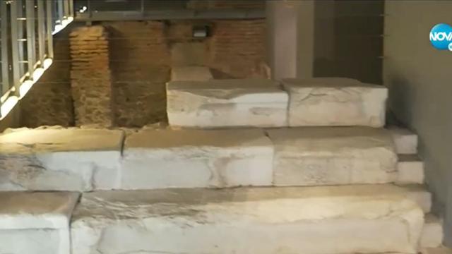 За първи път показаха части от Римския стадион в Пловдив (ВИДЕО)