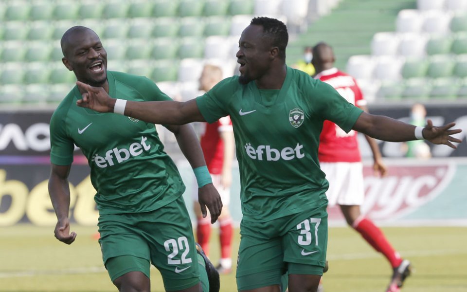 Бернард Текпетей спечели наградата за Играч на мача Лудогорец -