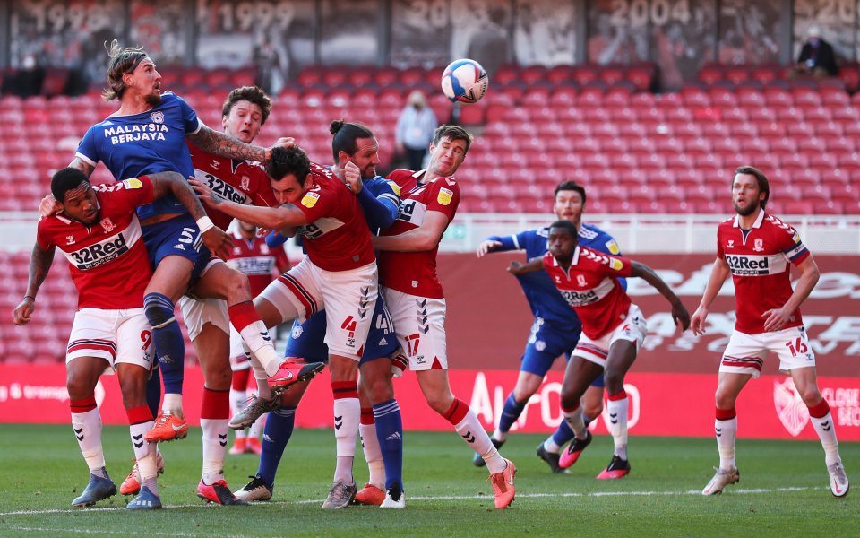 Мидълзбро и Кардиф не излъчиха победител в мач от 33-ия