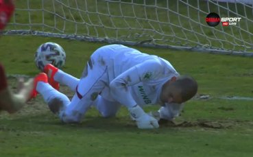 Панайотис Лука удвои от дузпа в 24 ата минута за Царско