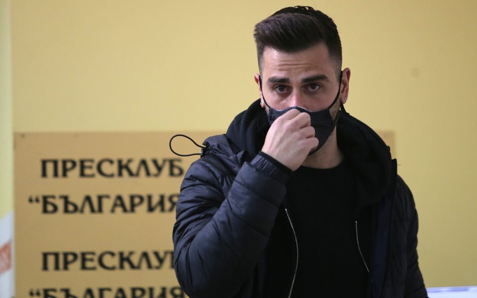 Награждаване на Питър Макрилос за играч на 19-ия кръг в efbet Лига, 09.03.2021 г.