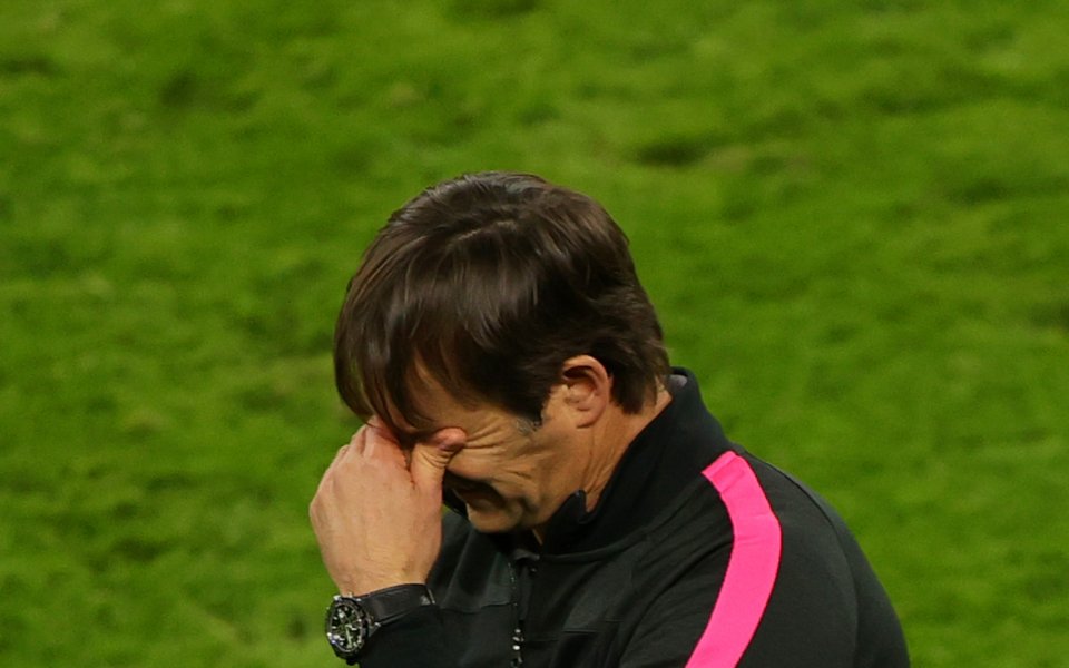 Треньорът на Севиля Жулен Лопетеги бе много разочарован от отпадането