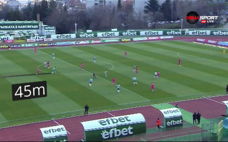 Лудогорец спечели убедително с 4:1 в гостуването на Берое в