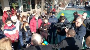 протест Шумен фитнеси мерки