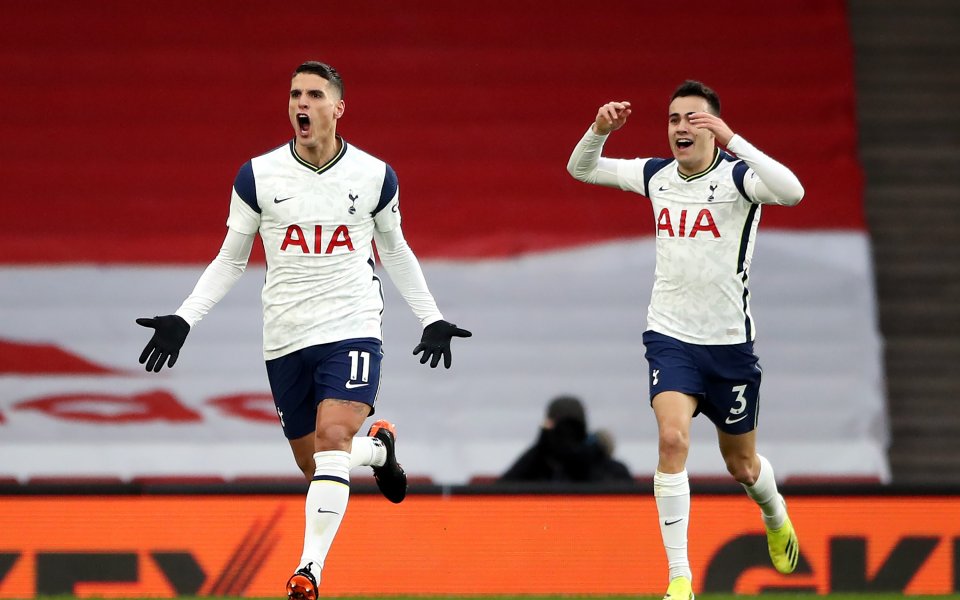 Тотнъм поведе на Арсенал с брилянтен гол на резервата Ерик