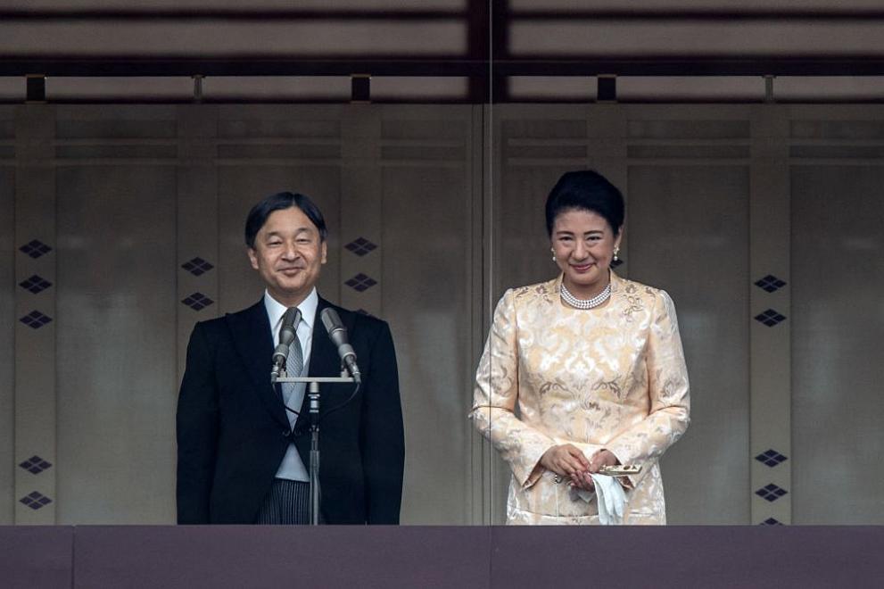  Император Нарухито и императрица Масако 