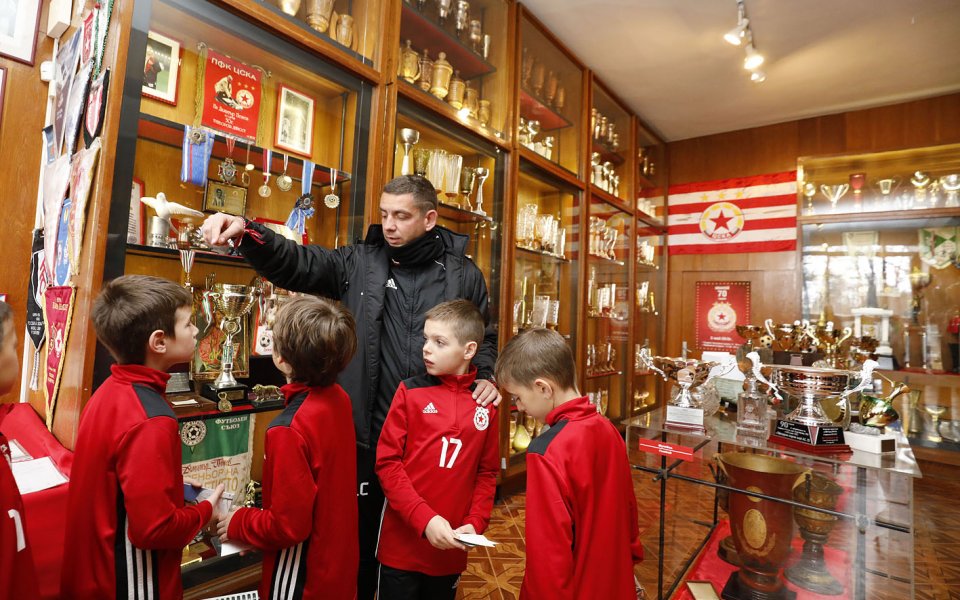 Музеят на спортната слава на ЦСКА отново отвори врати, похвалиха