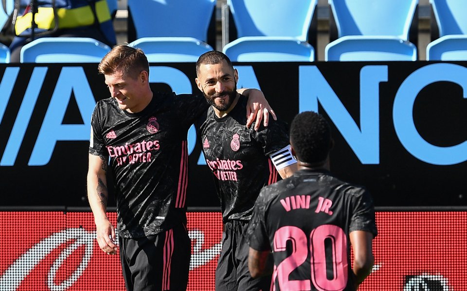 Отборът на Реал Мадрид успя да се поздрави с труден,