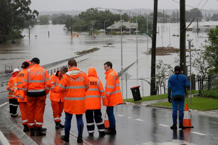 наводнение австралия