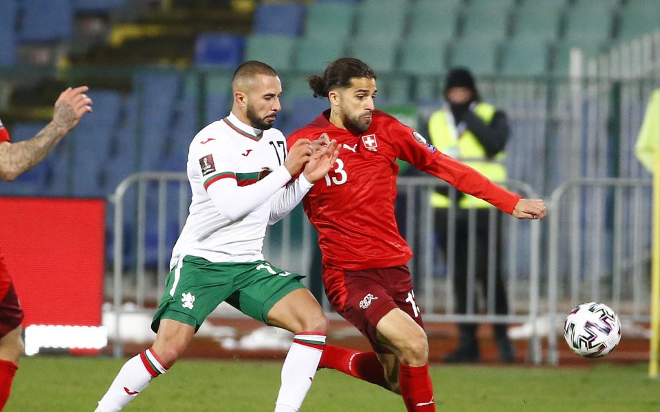 България тръгна за Катар 2022 с тежка загуба от Швейцария