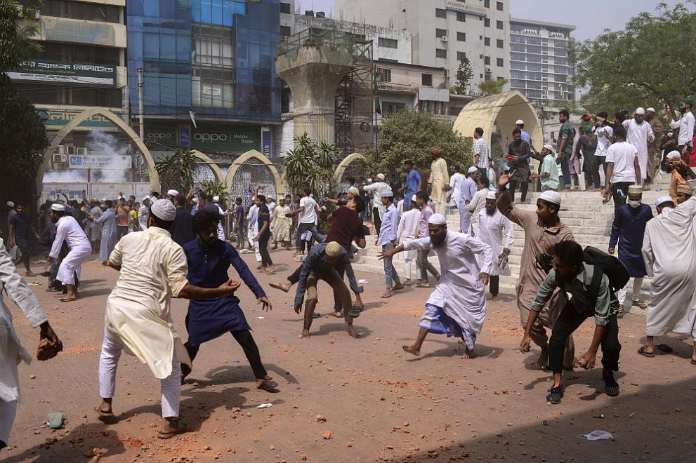 Протести в Бангладеш по повод визитата на индийския премиер