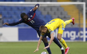 Световният шампион по футбол Франция се разправи лежерно срещу Казахстан