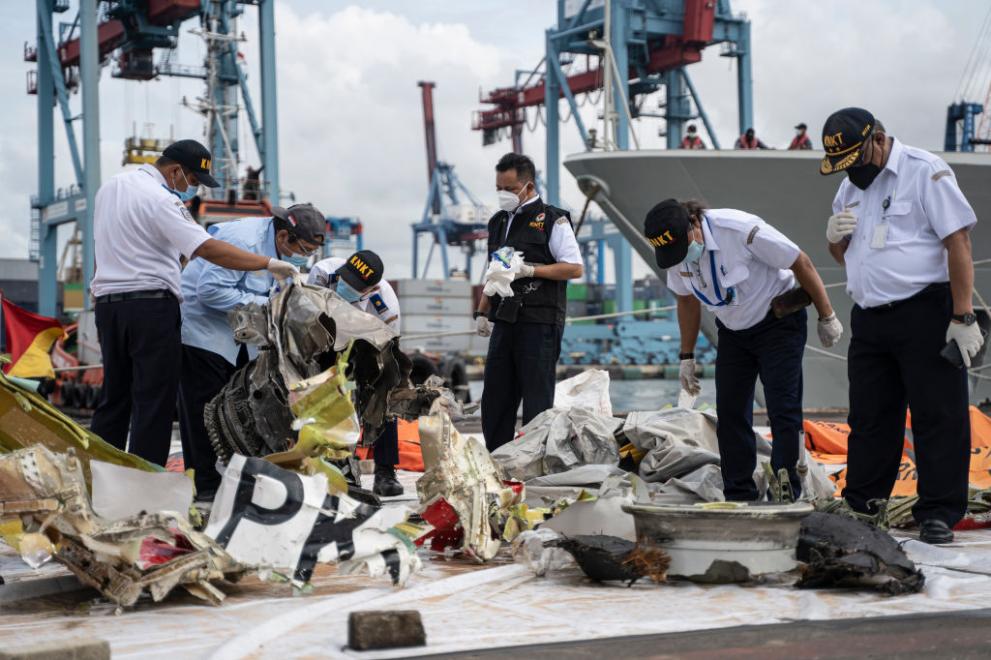 Самолетната катастрофа в Индонезия през януари