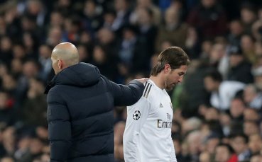Старши треньорът на Реал Мадрид Зинедин Зидан коментира контузията на