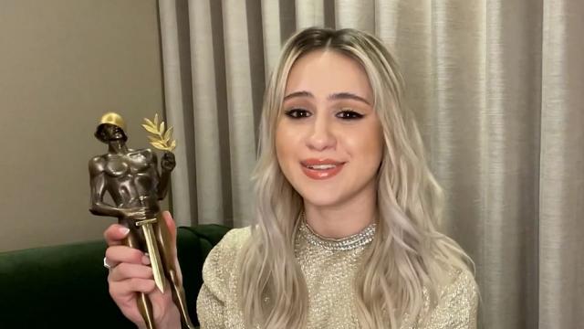 Мария Бакалова благодари за почетния „Аскеер“