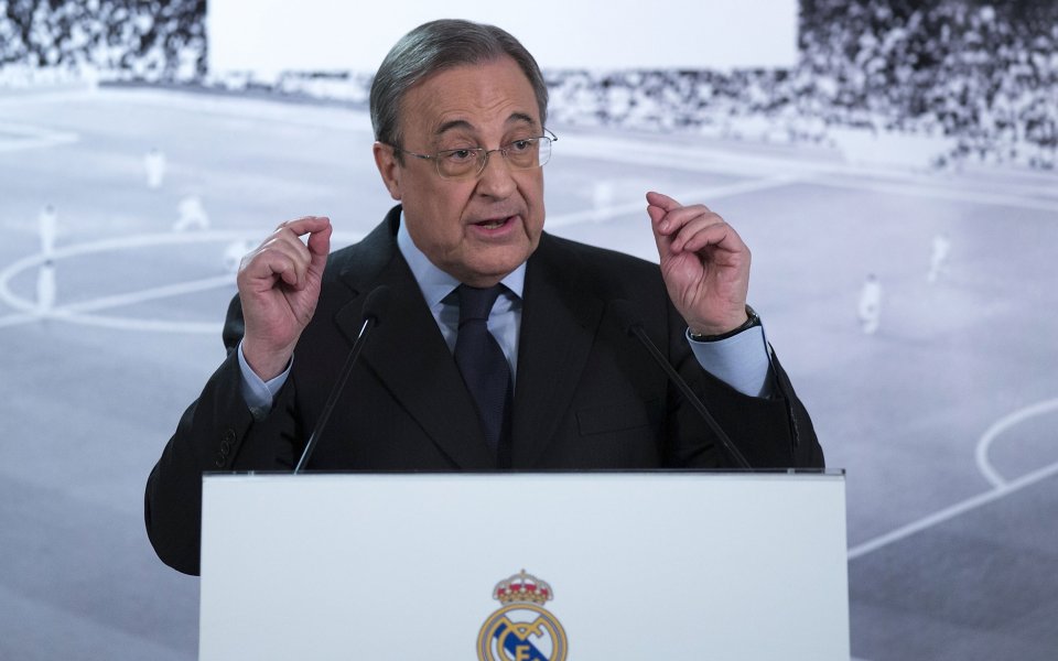 Президентът на Реал Мадрид Флорентино Перес спечели делото срещу вестник